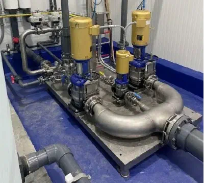 chiller pump skid