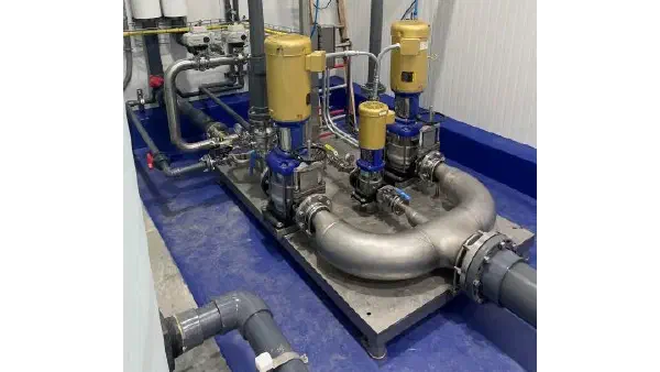 chiller pump skid