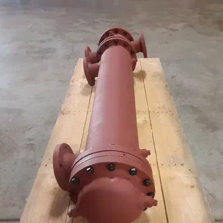 cleaned tube shell